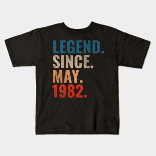 Legend since May 1982 Retro 1982 Kids T-Shirt